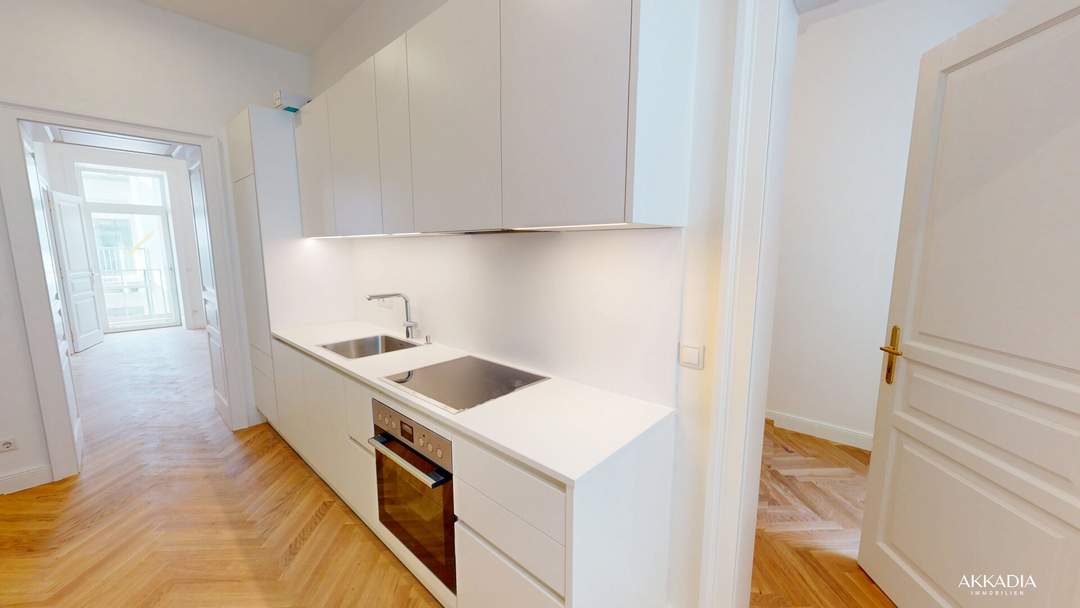 3-Zimmer-Erstbezug mit Balkon beim Brunnenmarkt