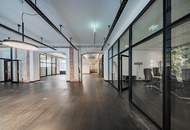 Topmodernes, loftartiges Open Space Büro auf zwei Ebenen mit Terrasse im Telegraf 7 zu mieten