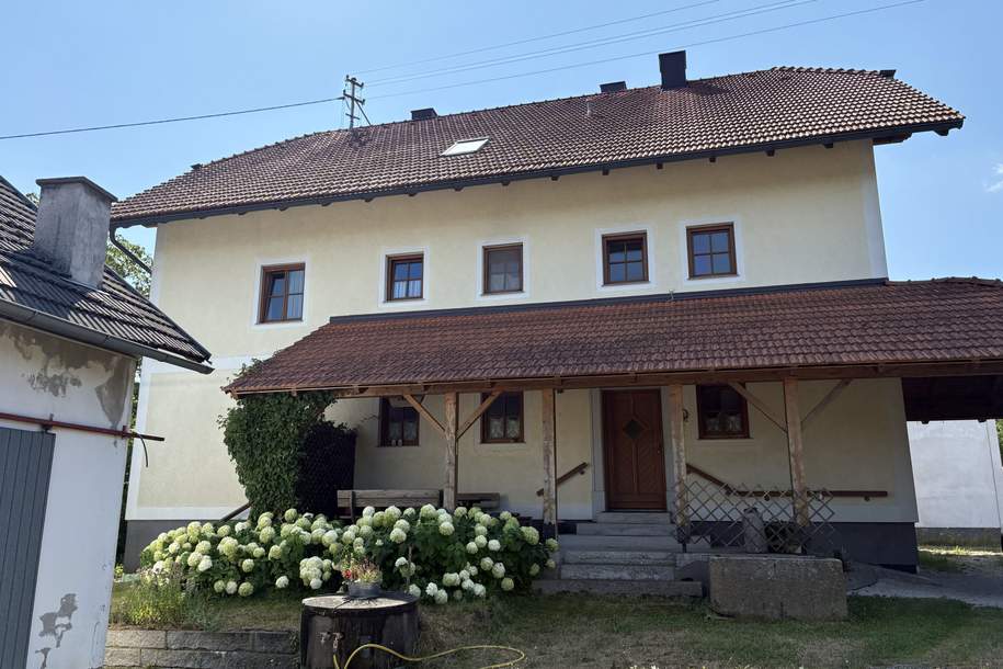 Wohnhaus inkl. Pool, Stall-, Nebengebäude und ca. 2,2 ha landw. Nutzgrund, Haus-kauf, 699.000,€, 4633 Grieskirchen