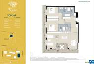 Erstbezug – 3-Zi.-Wohnung mit Rooftop Pool &amp; Sauna