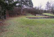 GROSSES BAUGRUNDSTÜCK MIT RENOVIERUNGSBEDÜRFTIGEN HAUS