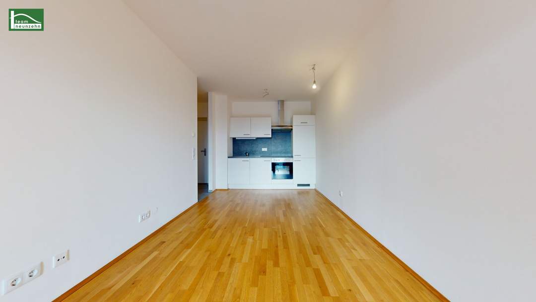 Hochwertige 2-Zimmer-Wohnung mit großer Freifläche - Wohnen im Brauquartier!