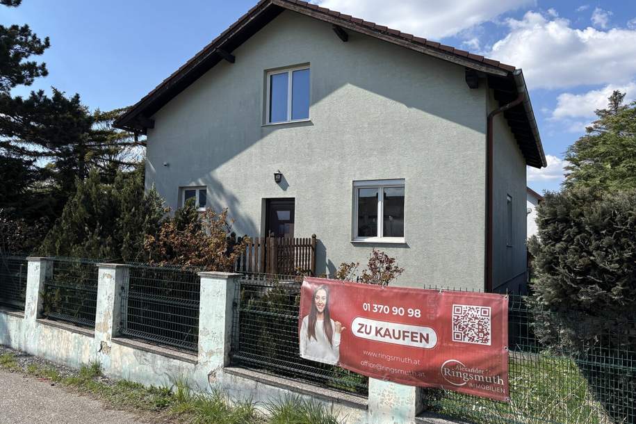 Saniere das Haus und mach was daraus | Südwest-Terrasse | vollunterkellert | Garage | ausbaubarer Rohdachboden, Haus-kauf, 349.000,€, 2201 Korneuburg