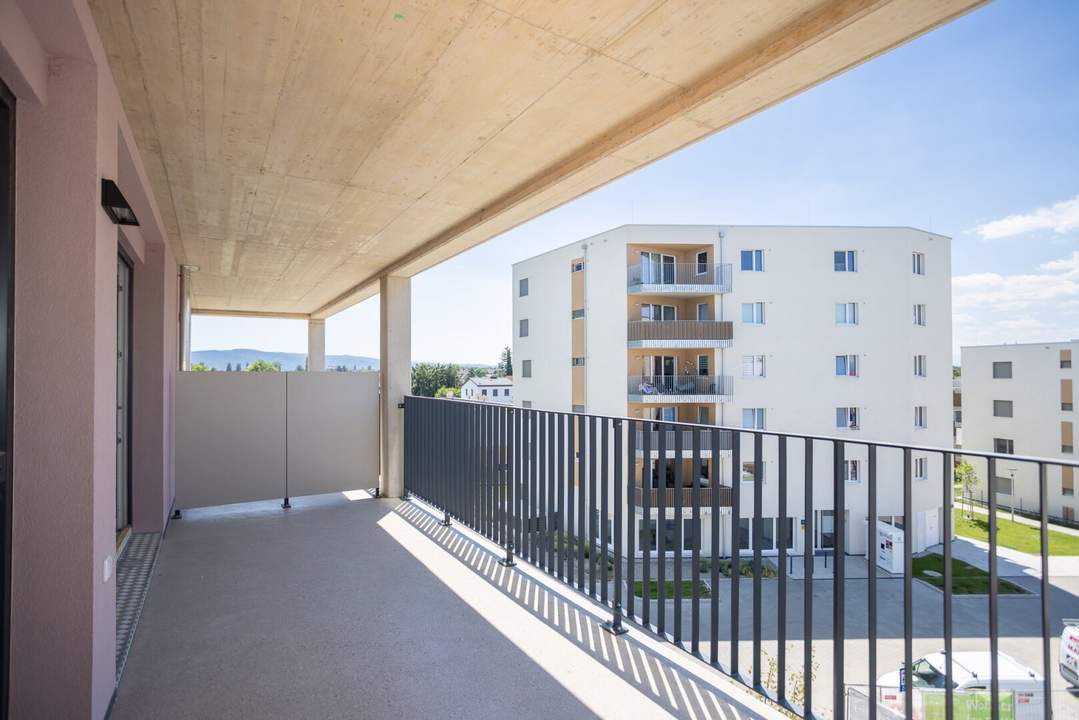 ERSTBEZUG "ein viertel grün" in Wr. Neustadt - moderne 2 Zimmerwohnung mit Balkon