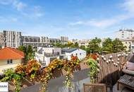 Helle 2-Zimmer-DG-Wohnung im jungen Neubau mit Westterrasse & Klimaanlage – nur 5 Min. Fußweg zur U6 - ab 1.11. / 1.12.26