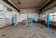 Top ausgestattete Produktionshalle/Werkstatt inklusive Deckenkran und Hebebühne