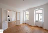 Sanierte 2 Zi.-Altbauwohnung zur unbefristeten Miete: Wohnküche + 1 Schlafzimmer | U1 Troststraße | Top 21-22