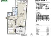 Lichtdurchflutete Erstbezugs-Wohnung mit großer Hof-Terrasse nahe Schönbrunn! Nahe Schönbrunn und mit inkludierter Küche!