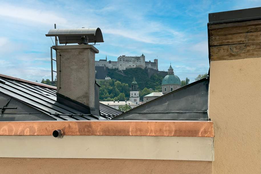 Festungsblick! Wohnung in der historischen Steingasse, Wohnung-kauf, 365.000,€, 5020 Salzburg(Stadt)