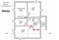 Chalet-Feeling mitten in Donaufeld - Naturstamm-Blockhaus mit Sauna, Kamin und Garten