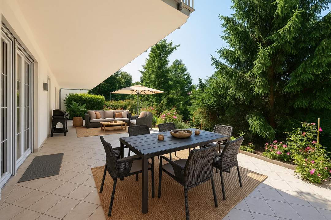 Luxuriöse Gartenwohnung in Grünlage in Mariatrost!