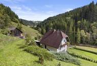 Kleinlandwirtschaft mit Wohnhaus und Wirtschaftsgebäude in Unterpreitenegg im Oberen Lavanttal