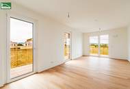 Hochwertige 3-Zimmer-Wohnung im energieeffizenten Neubauprojekt Hirschfeld - Naturnah wohnen