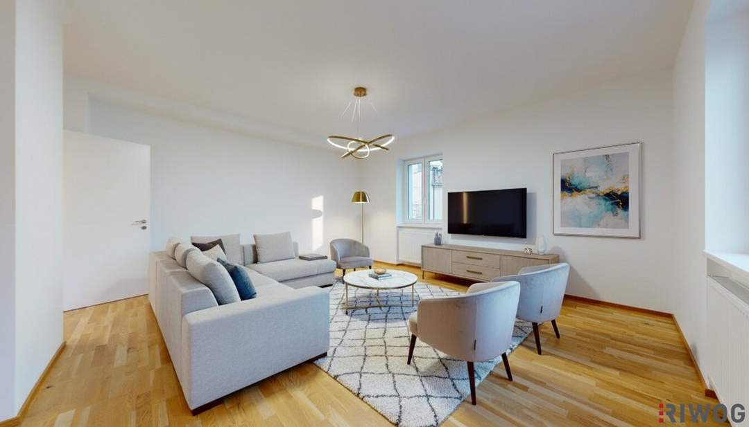 ERSTBEZUG nach Sanierung I Tischler Küche mit Siemens Geräten I Nahe Schönbrunner Schlosspark I Grünblick I 360° Rundgang