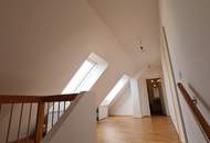 3-Zimmer-Dachgeschoss-Maisonette mit Loggia/Terrasse - nahe zum Bahnhof Meidling!