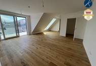 Superprojekt: ''Über den Baumwipfeln" TOP 53 MIT BALKON, PANORAMA-DACHTERRASSE &amp; WIEN-BLICK