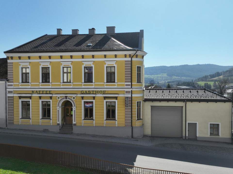 Ehemaliges Gasthaus im Zentrum von Pöggstall