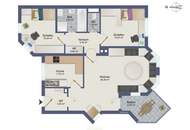 Sonnige 3-Zimmer-Wohnung mit Balkon und Tiefgaragenplatz