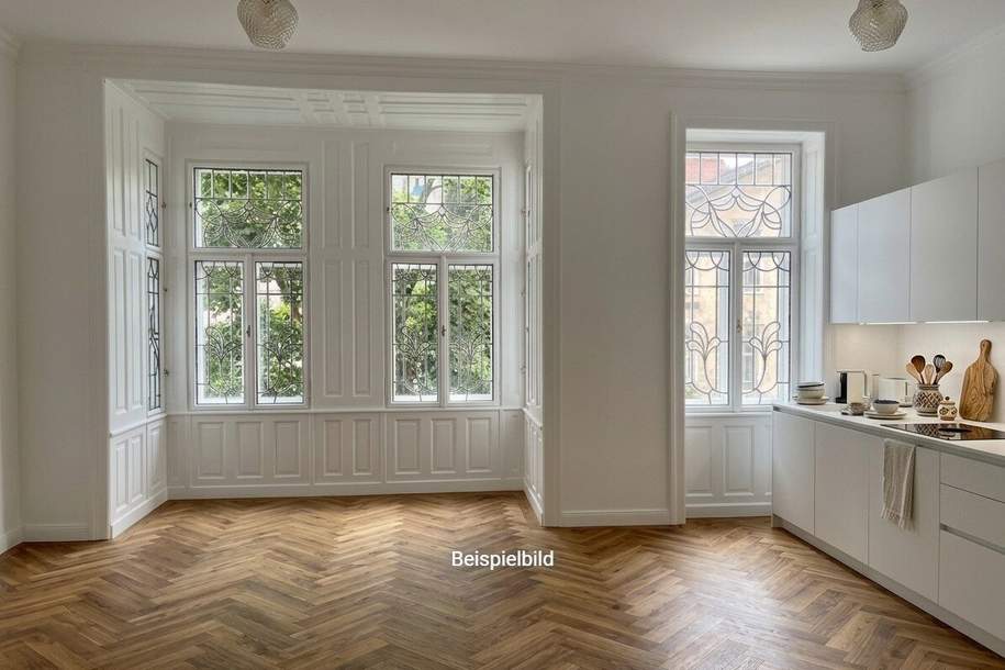 U3 Hütteldorfer Straße - Erstbezug nach Generalsanierung, zentraler 5 Zimmer Altbau, Wohnung-miete, 2.900,00,€, 1140 Wien 14., Penzing