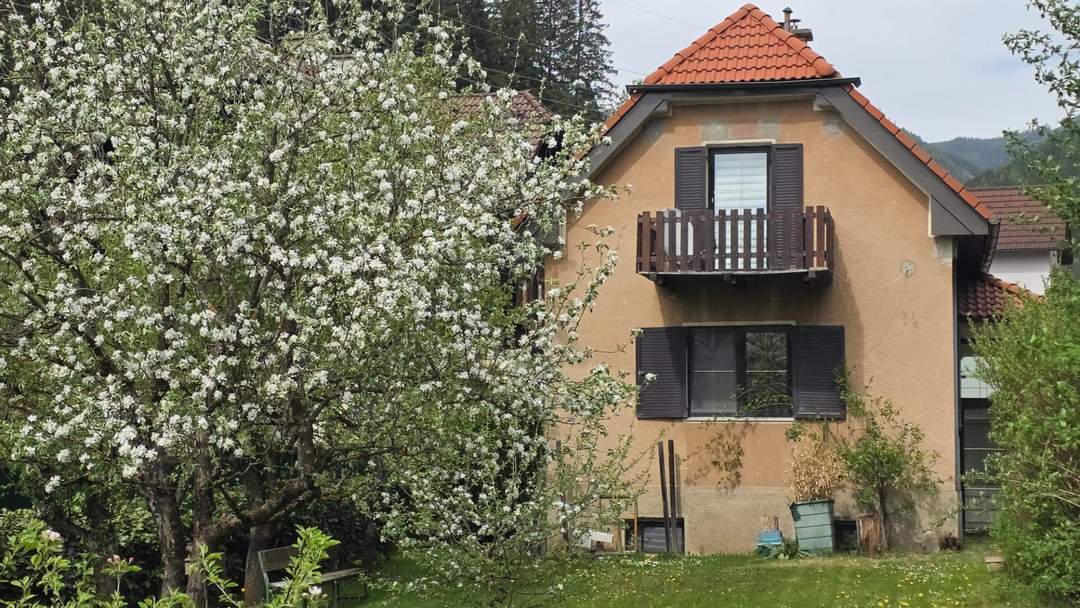Trautes Heim mit großem Garten in Trofaiach!