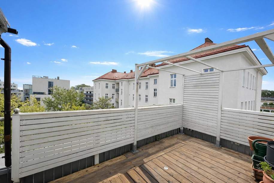 "Traumhafte Maisonette mit Sauna, Terrasse und Schneebergblick", Wohnung-kauf, 599.000,€, 1220 Wien 22., Donaustadt