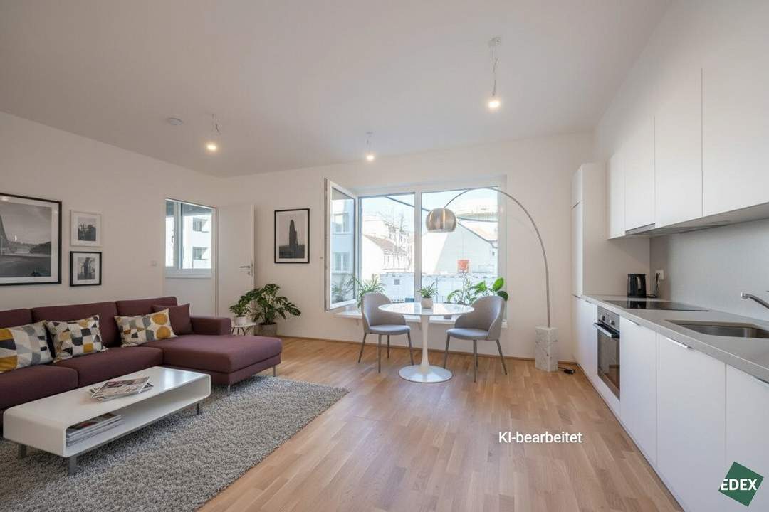 Vermietete 2-Zimmer-Wohnung als Anlageobjekt