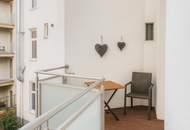 Stilvolle Altbauwohnung mit Balkon in begehrter Lage des 18. Bezirks – unbefristete Miete