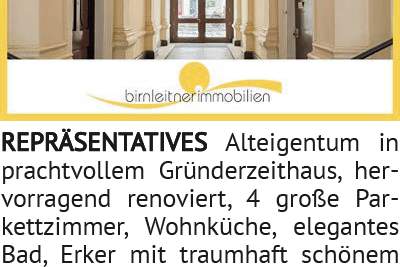REPRÄSENTATIVES Alteigentum in prachtvollem Gründerzeithaus, hervorragend renoviert, 4 große Parkett, Wohnung-kauf, 1010 Wien 1., Innere Stadt