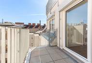 Maisonette im Dachgeschoss mit zwei sonnigen Terrassen