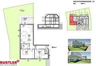 Erstbezug! Hochwertige 3-Zimmer Gartenwohnung in ruhiger Lage - zu verkaufen