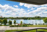Möbliert! WIE IM URLAUB: Neben der U-Bahn und DIREKT AN DER DONAU