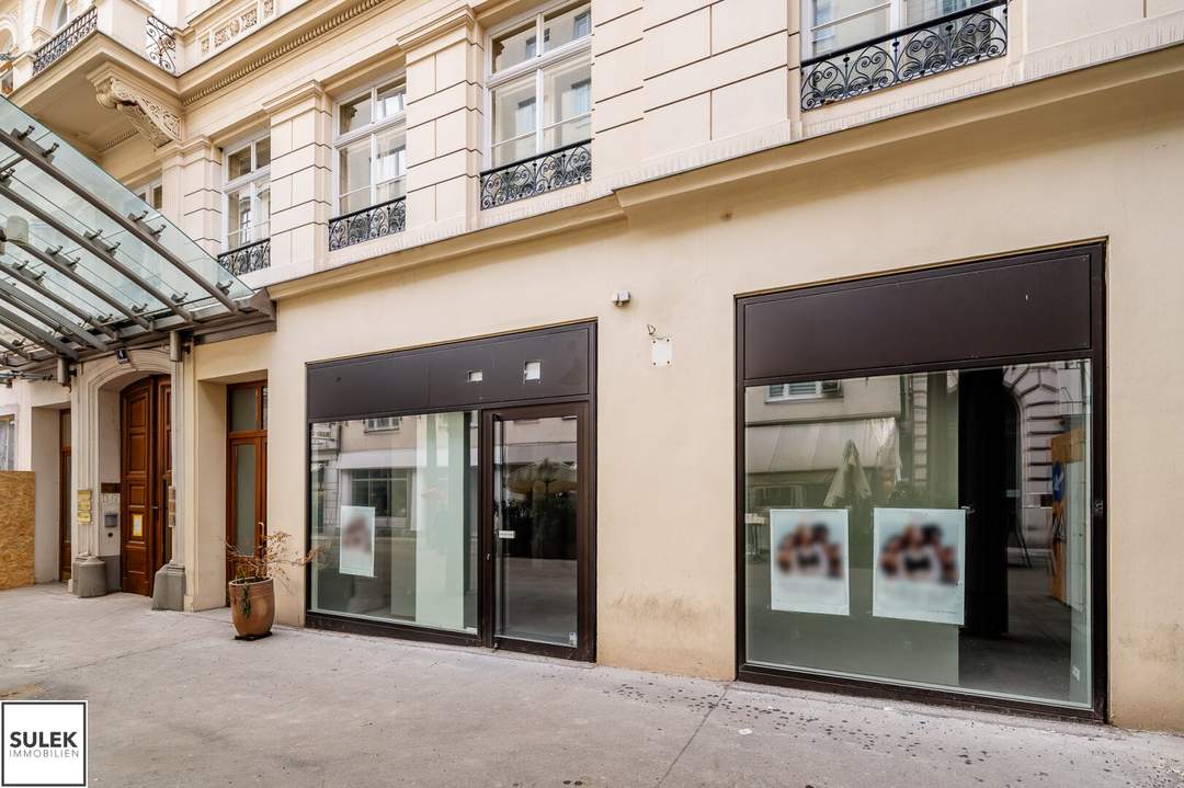 Geschäftslokal in Bestlage - ab sofort verfügbar (keine Gastronomie!)