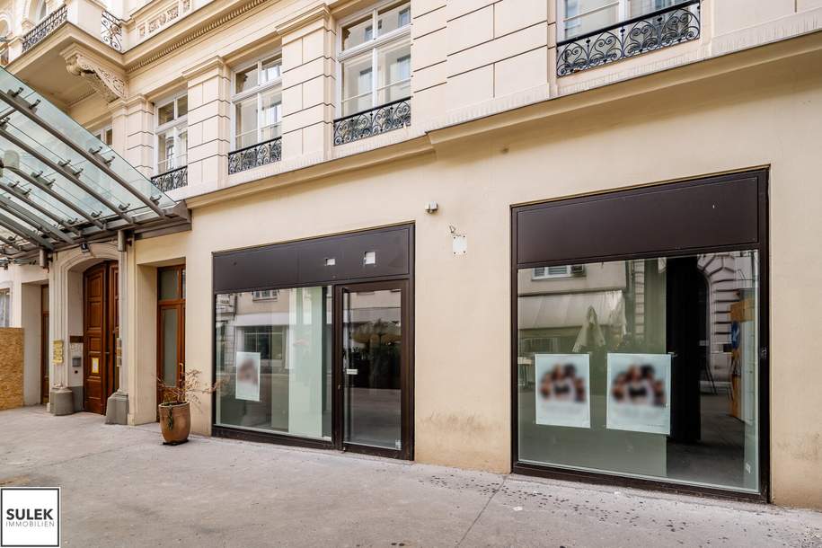 Geschäftslokal in Bestlage - ab sofort verfügbar (keine Gastronomie!), Gewerbeobjekt-miete, 5.750,00,€, 1010 Wien 1., Innere Stadt