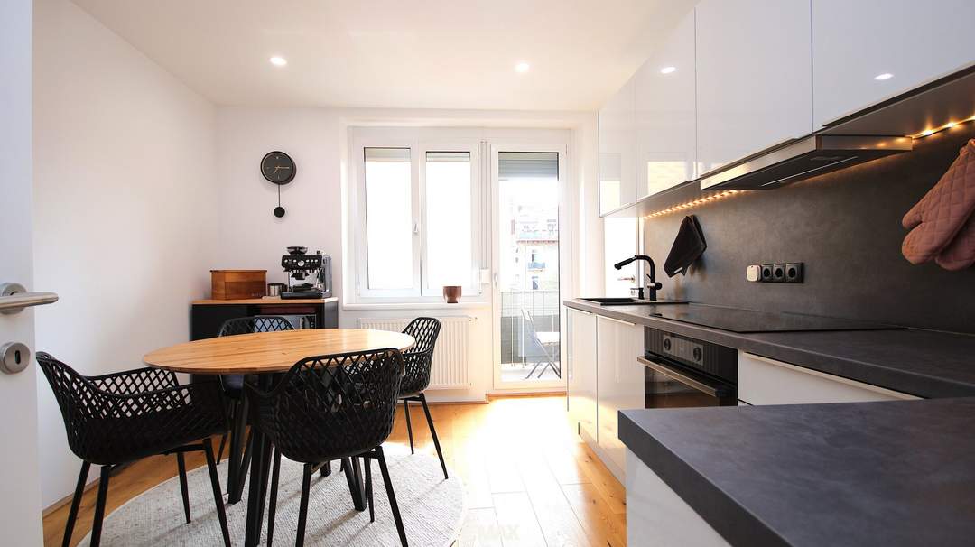 Urban, zentral, vielseitig – Sanierte 3-Zimmer Wohnung mit Balkon in Graz