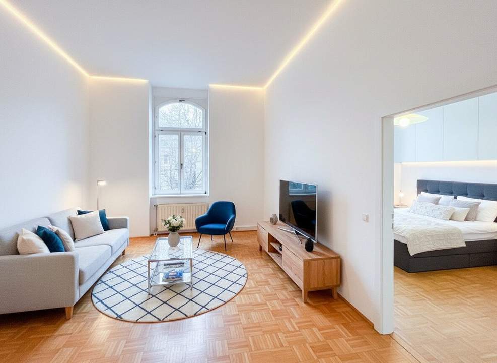 Charmante 2-Zimmer-Altbauwohnung in attraktiver Lage des 19. Bezirks