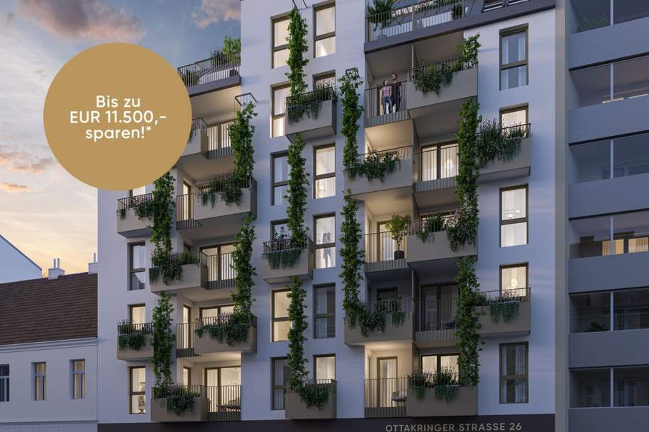 Grüne Kapitalanlage – Nachhaltige Eigentumswohnungen beim Yppenplatz!, Wohnung-kauf, 247.900,€, 1170 Wien 17., Hernals