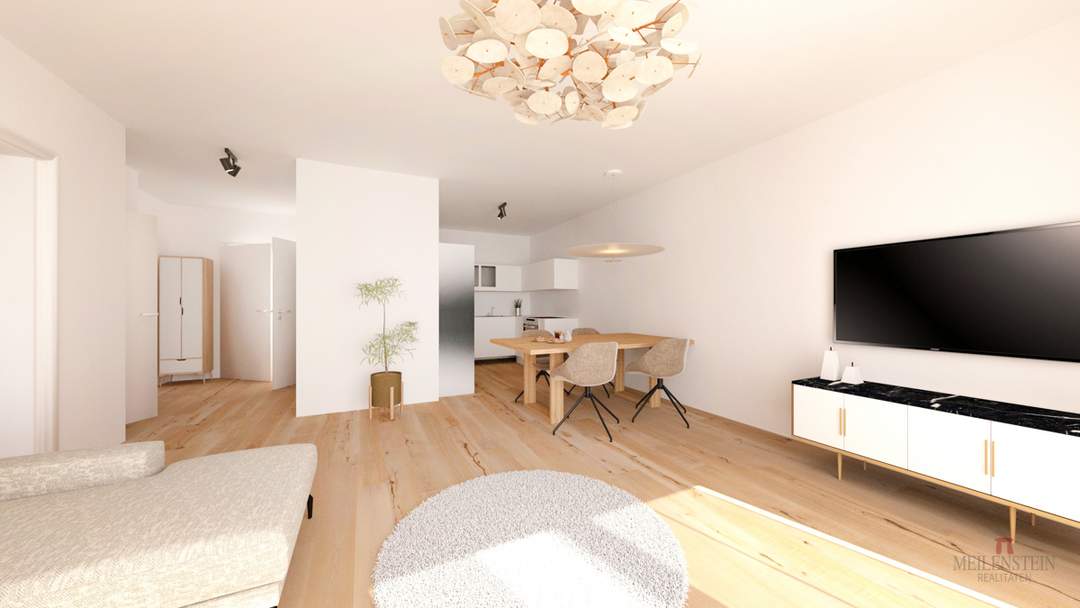 BRIX30 – Kompakte 2-Zimmer-Wohnung mit Balkon