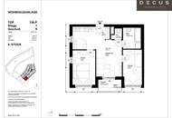 | AB JULI | MUSTERBILDER 3-ZIMMER | SÜDWESTLICH | BALKON | AN DER ALTEN DONAU | DONAUSTADTBRÜCKE