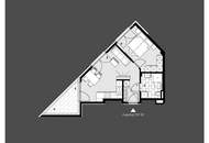 Einzigartige Vorsorgewohnung im 4. Stock mit 2 Zimmer und Loggia!