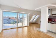 Exklusive Dachgeschosswohnung mit großzügigen Freiflächen in Floridsdorf