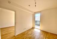 Perfekt geschnittene 2-Zimmer-Wohnung mit Balkon und Gemeinschafts-Dachterrasse