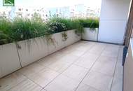 Ruhe auf der begrünten Terrasse genießen - hofseitige 2 Zimmer Neubauwohnung in bester Lage!