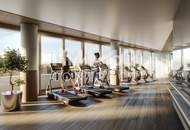 42. Etage: Möbliert - Gym, Pool und Wellnes: Den schönsten Ausblick mit Sonneuntergang auf Kahlenberg