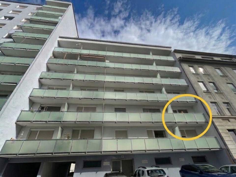 GRAZ - Geidorf: Große Küche + Wohn/Schlafzimmer auf 40m² + 5m² Balkon, für Studenten oder Anleger