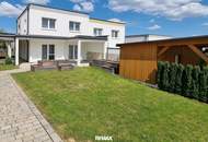 Moderne Doppelhaushälfte mit hochwertiger Ausstattung und Garten