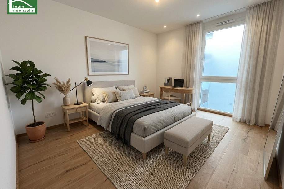 Toller Neubau mit großer Terrasse nahe Gewerbepark Stadlau im ruhigen Neubau-Viertel! - Ab November beziehbar!, Wohnung-miete, 1.090,00,€, 1220 Wien 22., Donaustadt