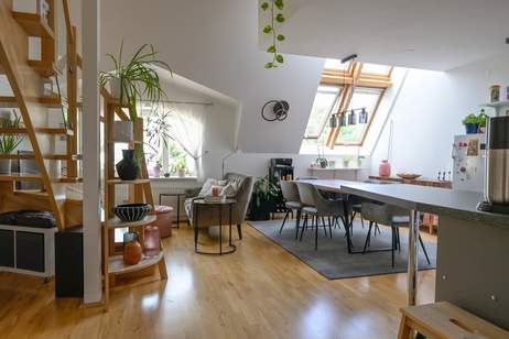 Freundliche und kompakte 3-Zimmer Maisonette mit Terrasse und Rundumblick!, Wohnung-kauf, 678.000,€, 1180 Wien 18., Währing