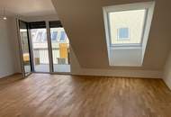 Moderne 2-Zimmer-Dachgeschosswohnung mit Komplettküche, Balkon und Kellerabteil / ALF52 3-15