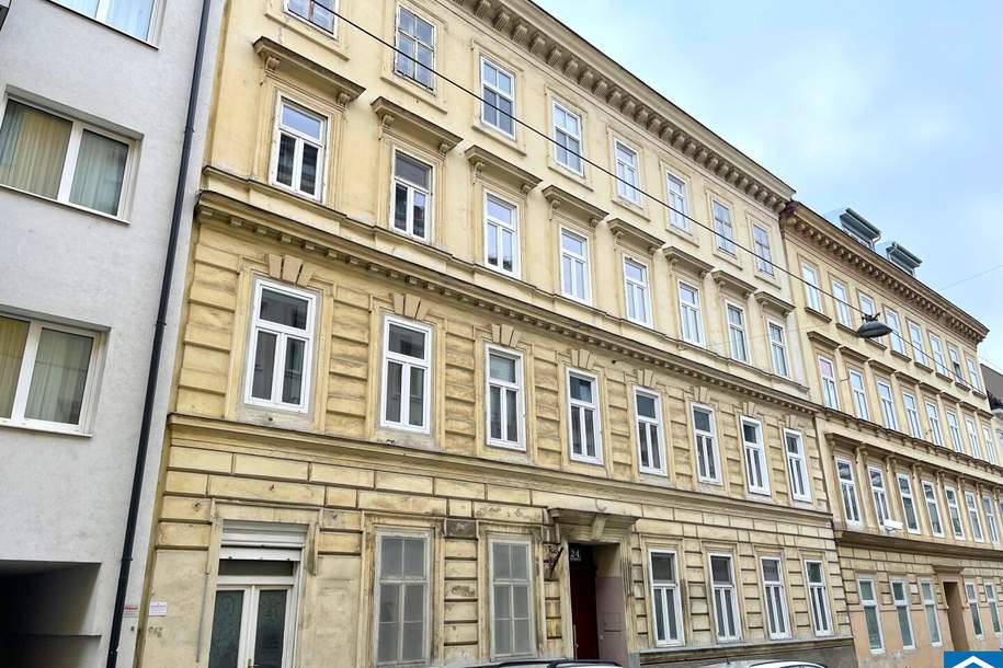 Altbau-Charme mit Renovierungspotenzial: Wohnungen in historischem Gebäudeensemble, Wohnung-kauf, 109.000,€, 1120 Wien 12., Meidling