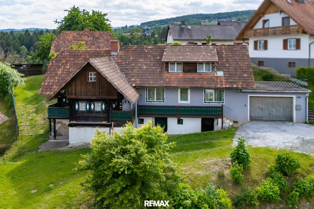 Traditionelles Bauernhaus in idyllischer Lage der Weststeiermark